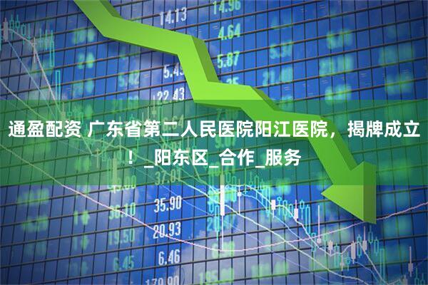 通盈配资 广东省第二人民医院阳江医院，揭牌成立！_阳东区_合作_服务