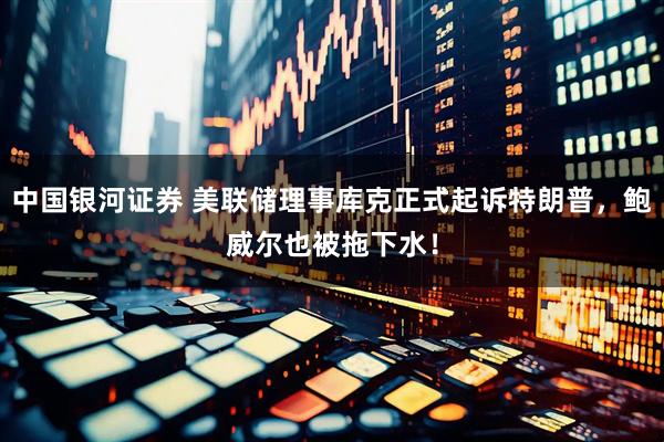 中国银河证券 美联储理事库克正式起诉特朗普，鲍威尔也被拖下水！